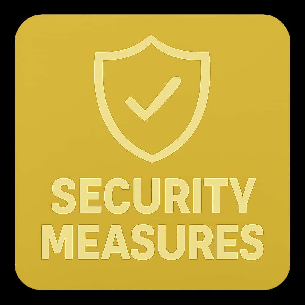 An emblematic badge illustrating the concept of security measures for Raja Luck.